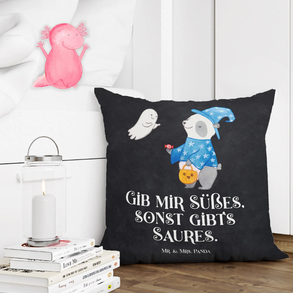 Cushion Panda Wizard bed, sofa, couch, 40 x 40, pillow case, pad, bedroom, 40x40, settee, fluffy, cushion, soft, pillows, Pillow, Halloween, decoration, Martin singing, decor, gifts, giving