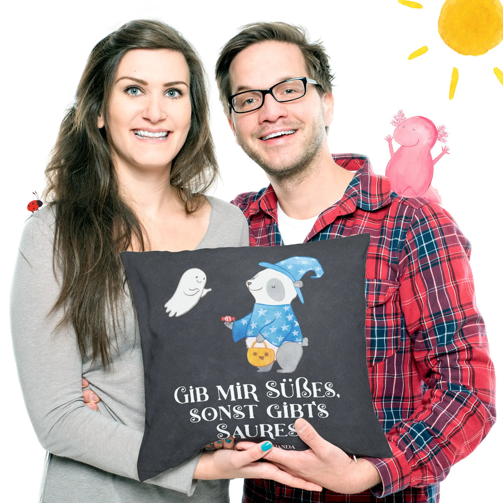 Cushion Panda Wizard bed, sofa, couch, 40 x 40, pillow case, pad, bedroom, 40x40, settee, fluffy, cushion, soft, pillows, Pillow, Halloween, decoration, Martin singing, decor, gifts, giving