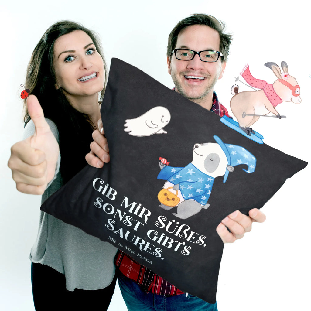 Cushion Panda Wizard bed, sofa, couch, 40 x 40, pillow case, pad, bedroom, 40x40, settee, fluffy, cushion, soft, pillows, Pillow, Halloween, decoration, Martin singing, decor, gifts, giving