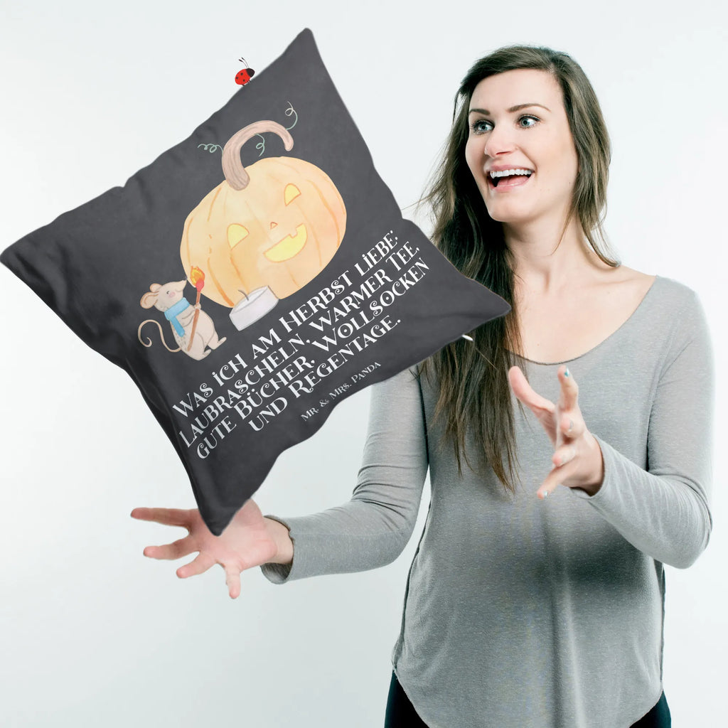 40x40 poduszka dynia mysz Halloween, dekoracje, Martinssingen, dekoracja, prezenty, dawanie