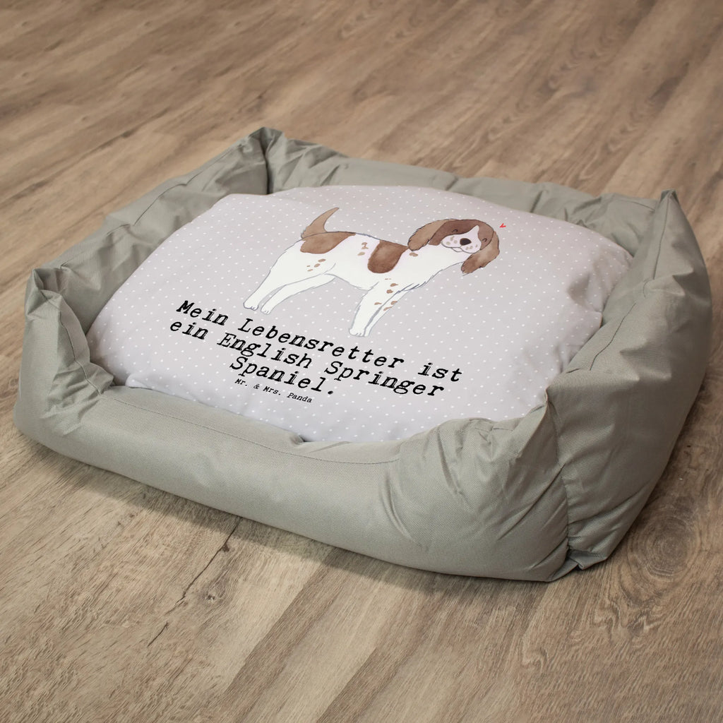 Dog bed English Springer Spaniel Lifesaver Hundebett, Hundekörbchen, Hundebettchen, Körbchen, Hundeliege, Hundedecke, Liegeplatz, Tierbett, Hundeschlafplatz, Hundesofa, Hund, Hundekissen, Hundemöbel, Hundebett Luxus, Geschenk, Schenken, Hunderasse, Rassehund, Hundebesitzer, Tierfreund, Welpe, English Springer Spaniel