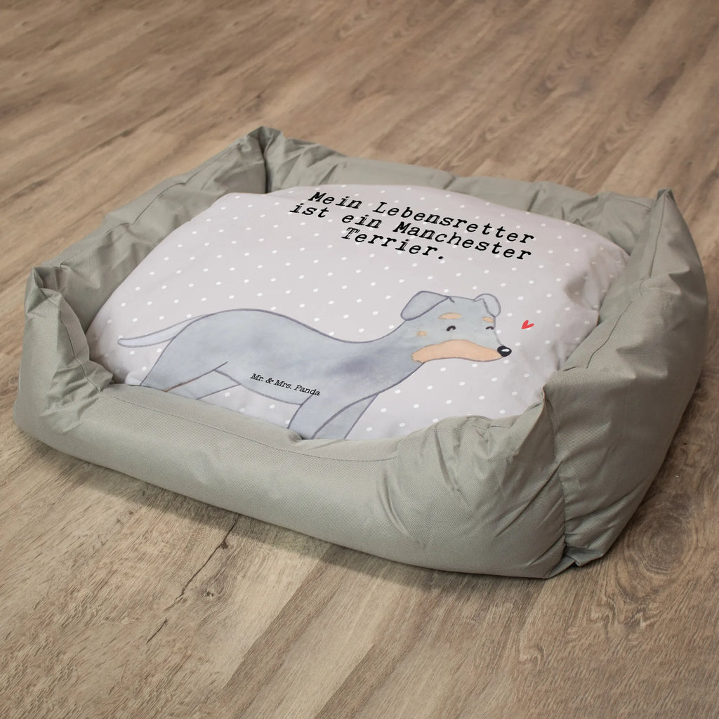 Dog bed Manchester Terrier Lifesaver Dog, dog breed, purebred dog, dog owner, gift, animal lover, giving, puppy