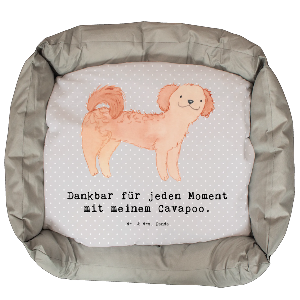 Dog bed Cavapoo Moment gift, animal lover, giving, dog breed, purebred dog, dog owner, puppy