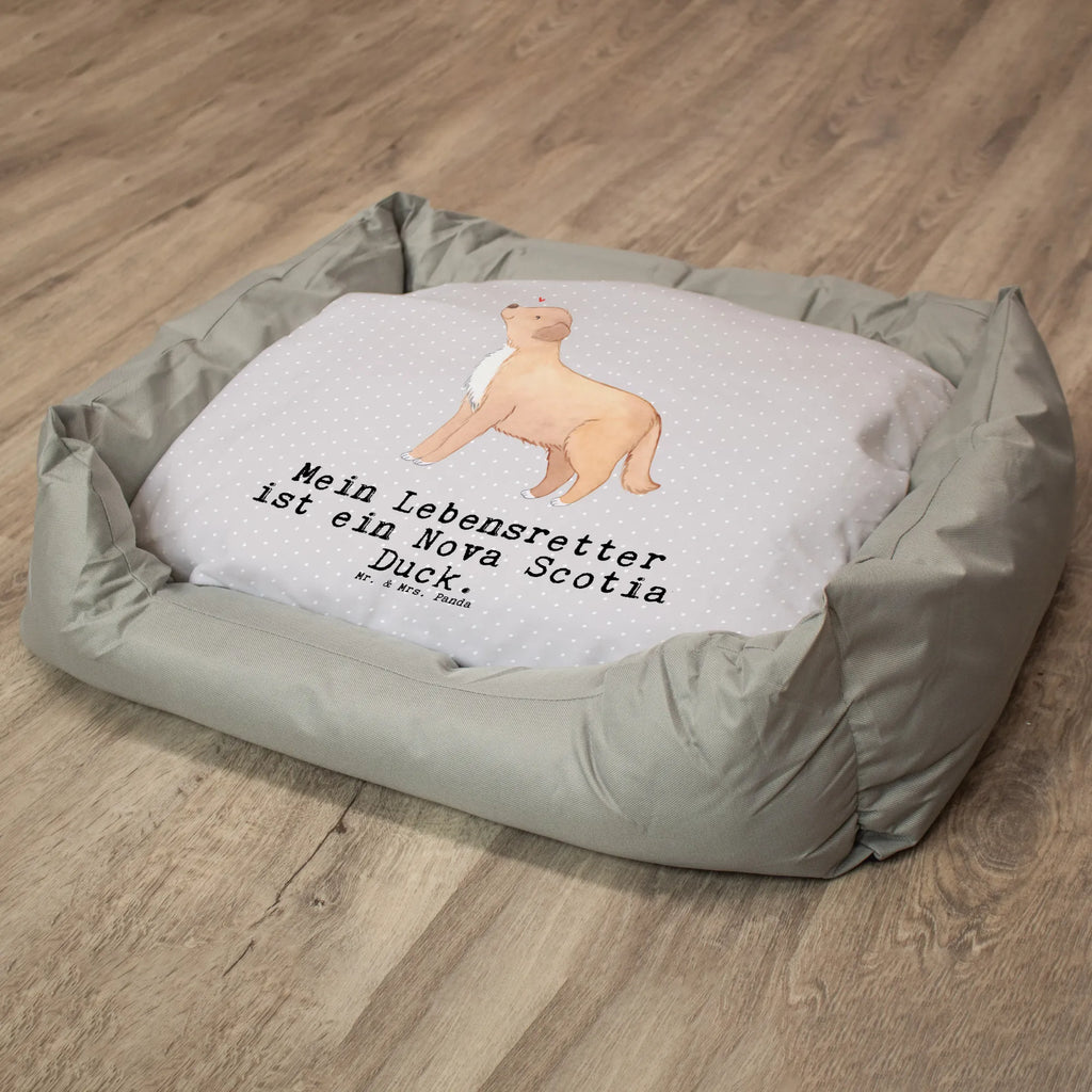 Hundebett Nova Scotia Duck Lebensretter Hundeliege, Hund, Tierbett, Hundedecke, Liegeplatz, Hundeschlafplatz, Hundekissen, Körbchen, Hundekörbchen, Hundebett, Hundesofa, Hundemöbel, Hundebett Luxus, Hundebettchen, Hunderasse, Rassehund, Hundebesitzer, Geschenk, Tierfreund, Schenken, Welpe, Nova Scotia Duck Tolling Retriever, Retriever