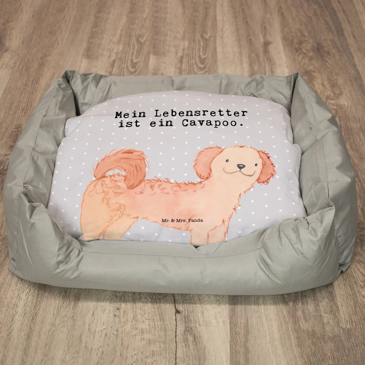 Dog bed Cavapoo Lifesaver Dog, dog breed, purebred dog, dog owner, gift, animal lover, giving, puppy