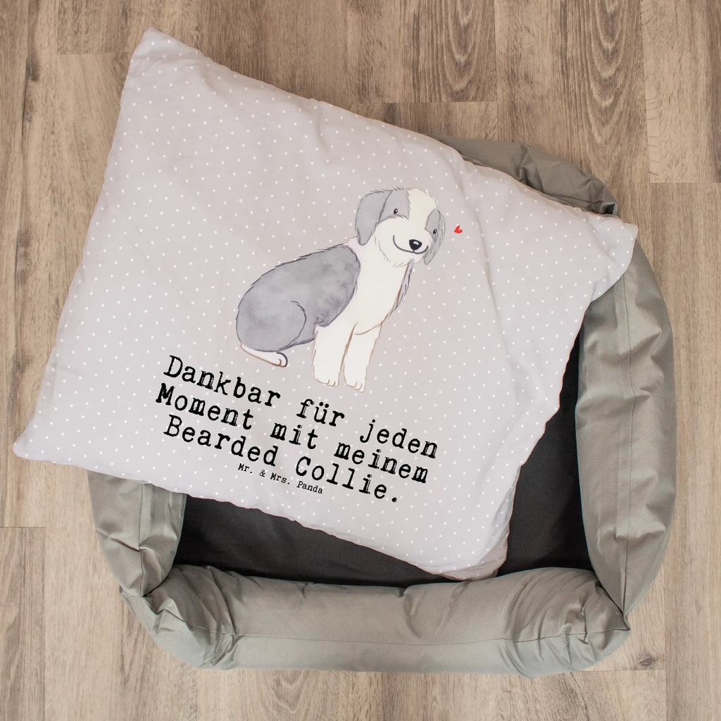 Dog bed Bearded Collie moment Dog, dog breed, purebred dog, dog owner, gift, animal lover, giving, puppy