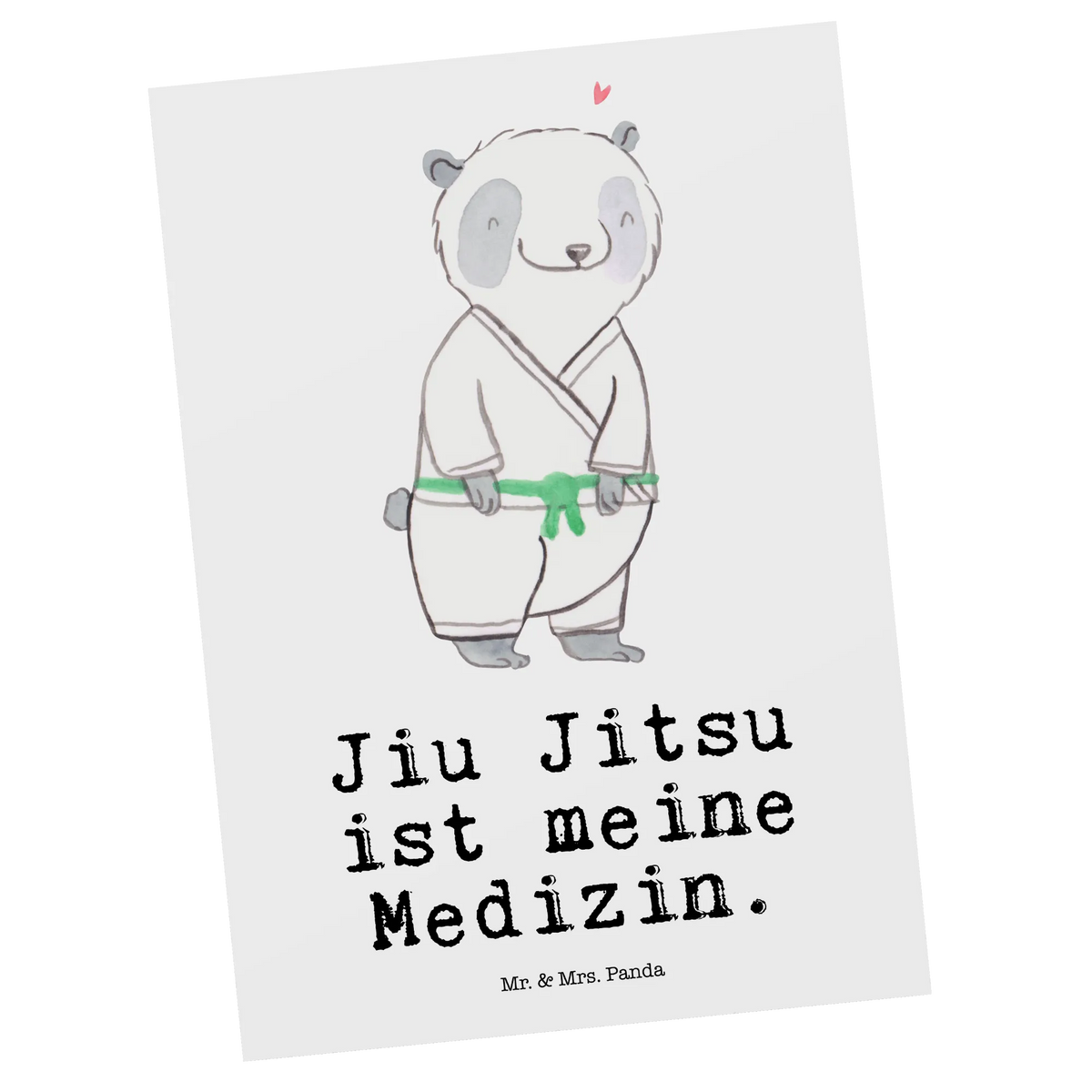 Postkarte Panda Jiu Jitsu Postkarten, Grußkarte, Motivkarte, kunstkarte, Fotokarte, Designkarte, Ansichtskarten, spruchkarte, Ansichtskarte, Postkarte, Kunstkarten, einzelkarte, bildkarte, Geschenk, Schenken, Sport, Sportart, Hobby, Danke, Dankeschön, Auszeichnung, Gewinn, Sportler, Japanische Kampfkunst, Selbstverteidigung, Jiu Jitsu