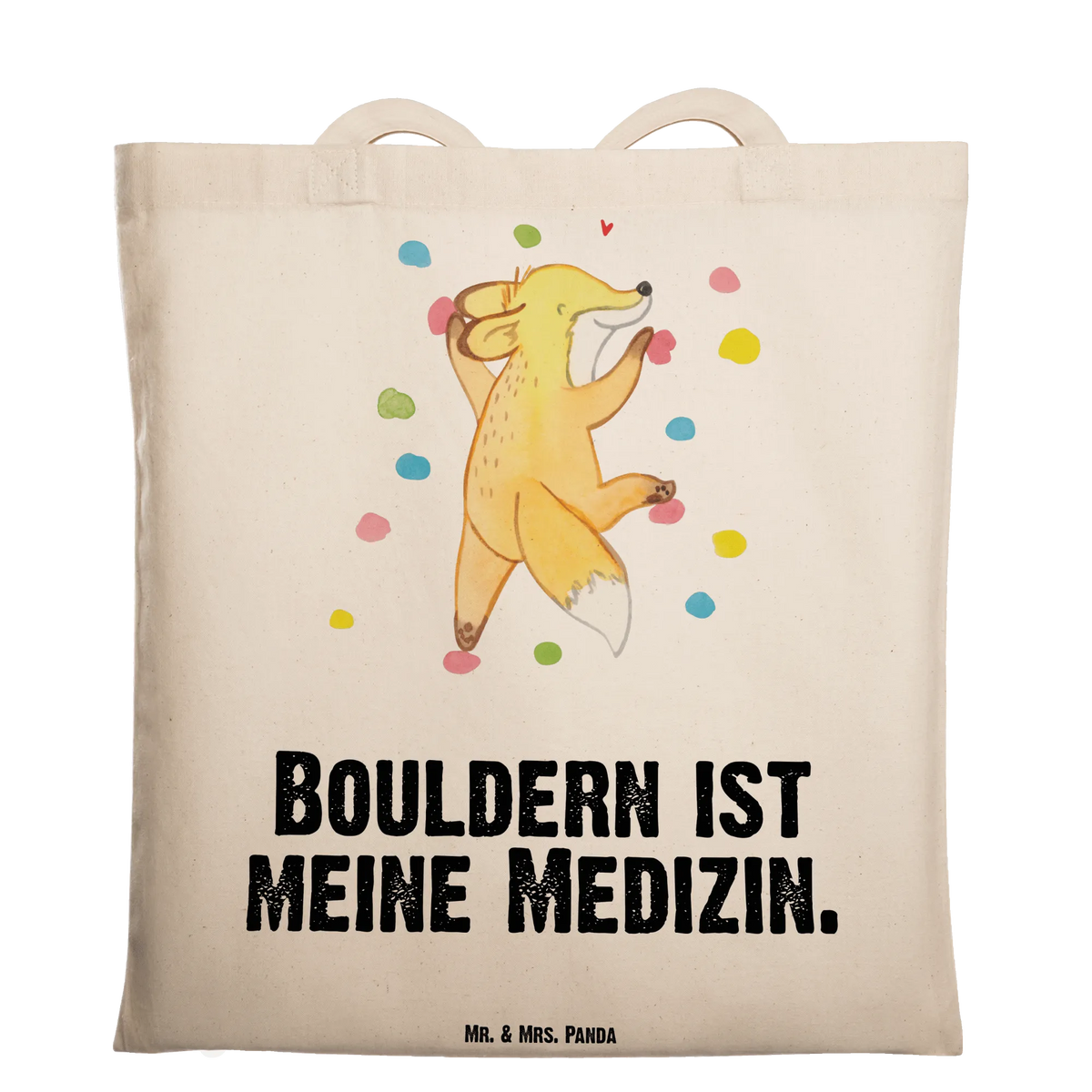 Tote bag Fox bouldering