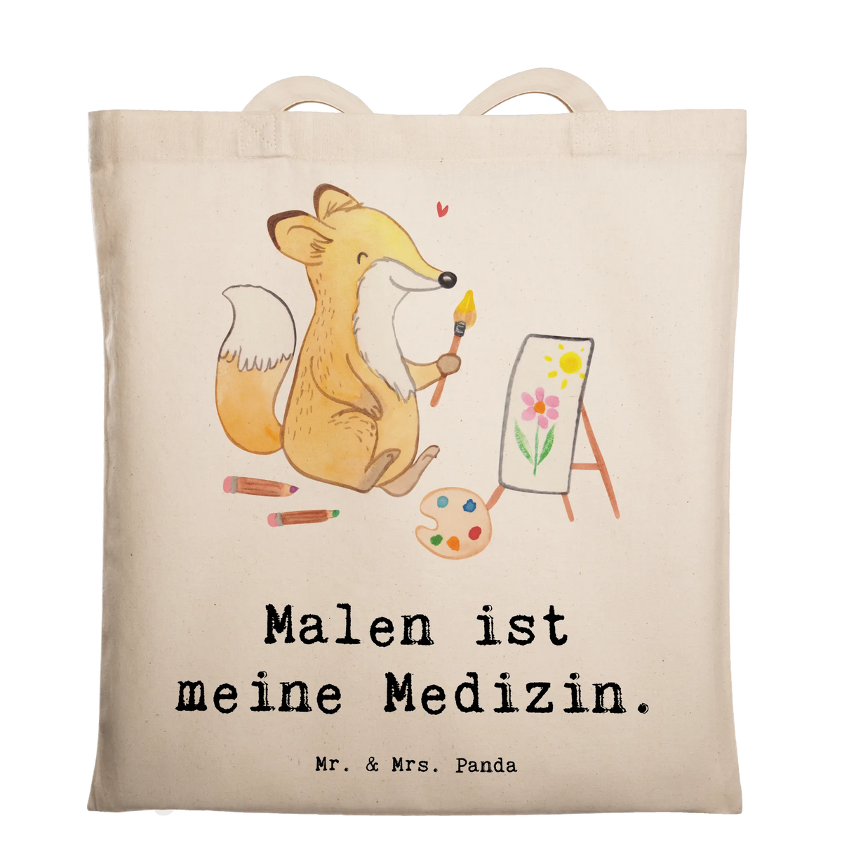 Tote bag Fox To paint Gift, athlete, profit, award, thank you, giving, Painting, hobby artist, drawing