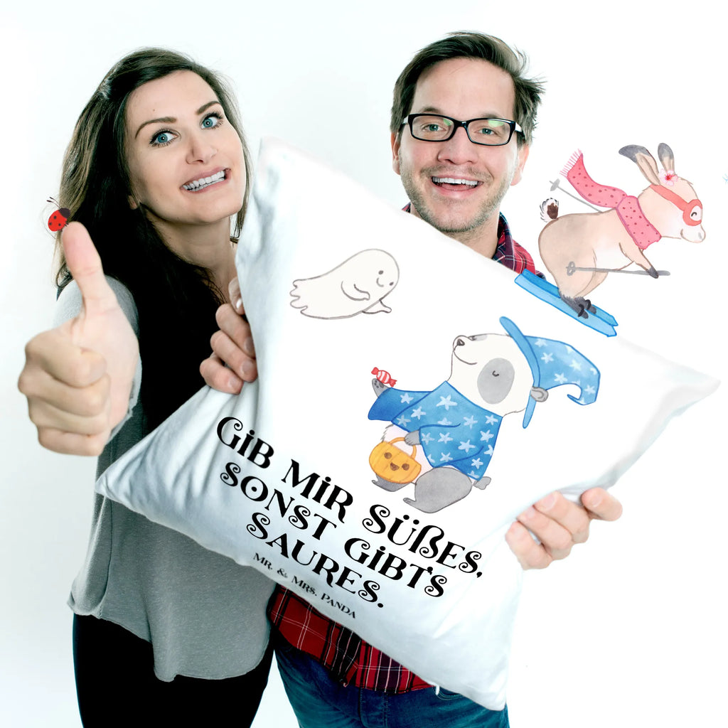 Cushion Panda Wizard bed, sofa, couch, 40 x 40, pillow case, pad, bedroom, 40x40, settee, fluffy, cushion, soft, pillows, Pillow, Halloween, decoration, Martin singing, decor, gifts, giving