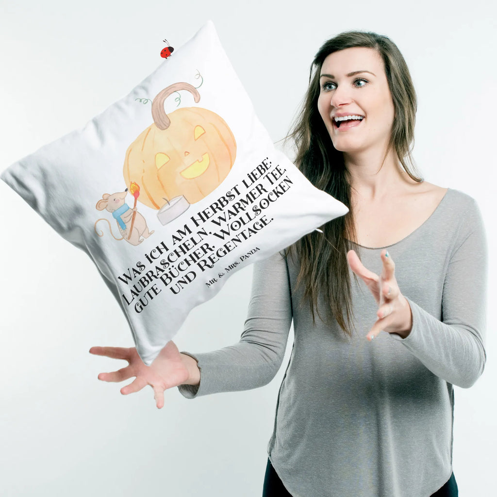 40x40 poduszka dynia mysz Halloween, dekoracje, Martinssingen, dekoracja, prezenty, dawanie