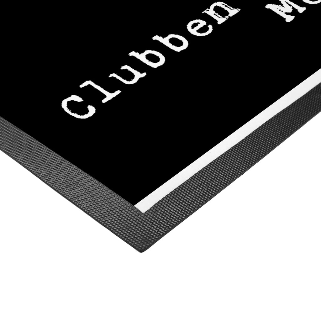 Doormat Bear &amp; Fox disco Gift, sport, hobby, giving, thank you, award, profit, athlete, partying, Disco, clubs, dancing, clubbing