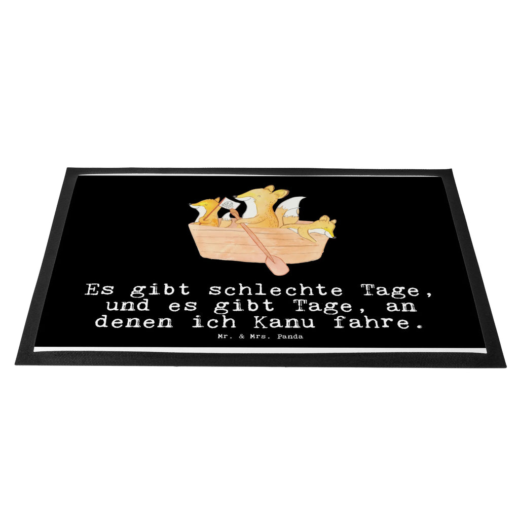 Doormat Fox Canoeing Gift, sport, hobby, giving, thank you, award, profit, athlete, canoe tour, canoe school, paddling tour, canoe rental, Canoeing