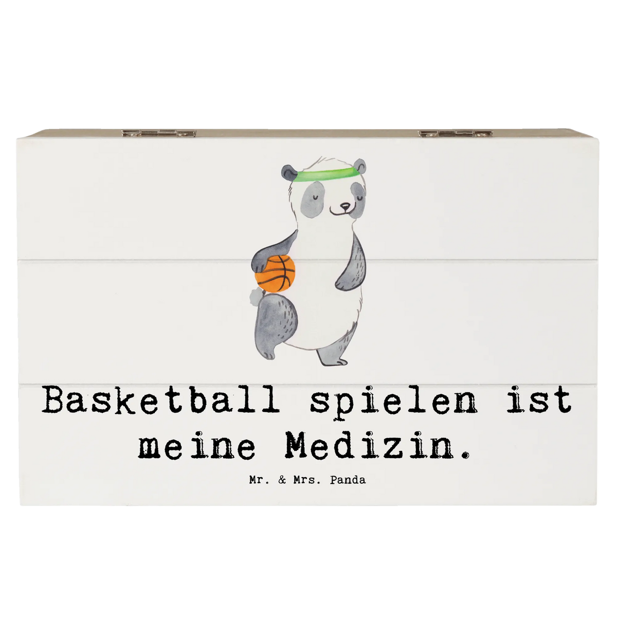 Wooden chest panda basketball Gift, giving, thank you, award, profit, athlete, basketball association, basketball club, basketball court