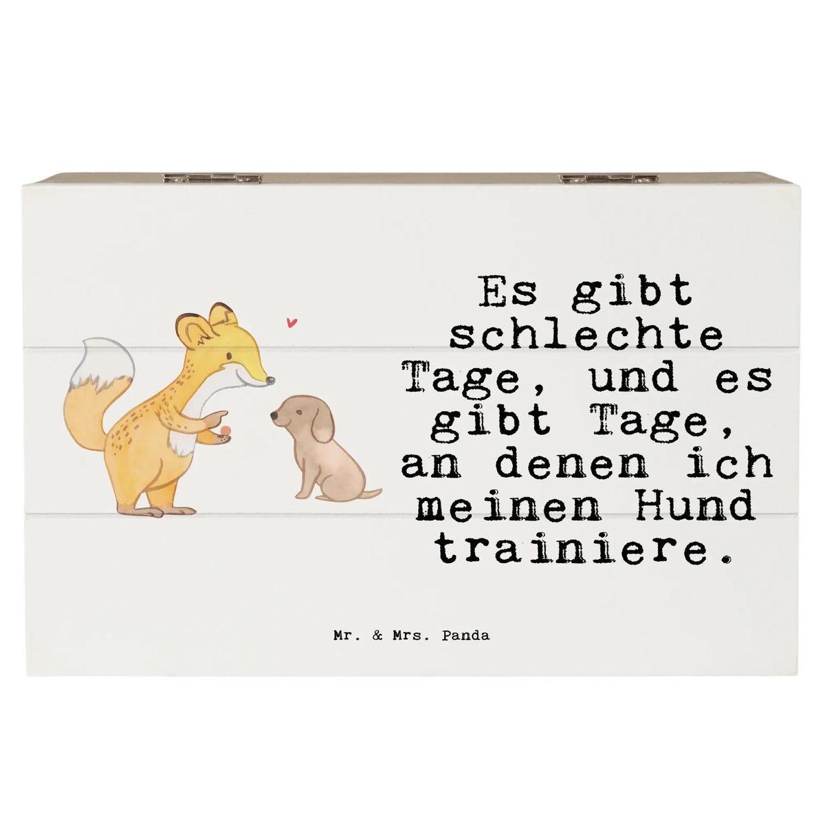 Wooden chest Fox dog training Gift, giving, athlete, profit, award, thank you, puppy school, dog education, dog exam, Dog training, dog school