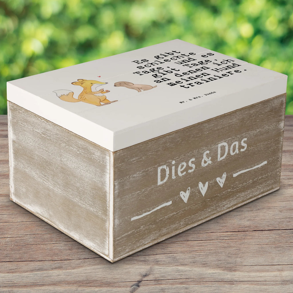 Holzkiste Fuchs Hundetraining Erinnerungskiste, Aufbewahrungsbox, Erinnerungsbox, Truhe, Geschenkbox, Schatulle, Geschenkdose, Kiste, Schatzkiste, XXL, Holzkiste, Dekokiste, Geschenk, Sport, Sportart, Hobby, Schenken, Danke, Dankeschön, Auszeichnung, Gewinn, Sportler, Hundeschule, Hundeprüfung, Hundeerziehung, Hundetraining, Welpenschule