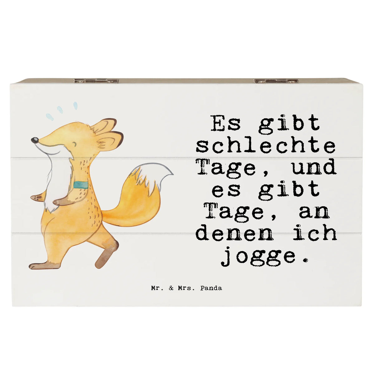 Wooden chest Fox Jog