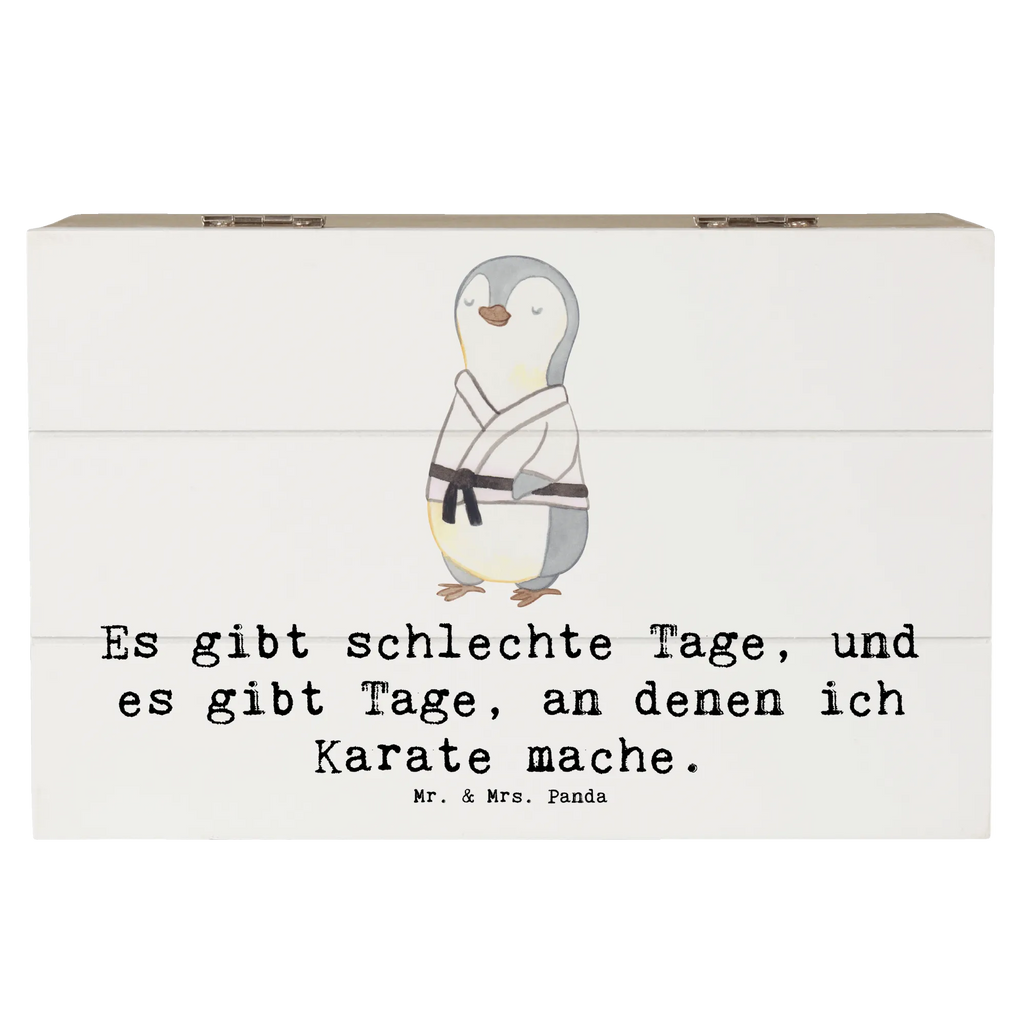 Skrzynia drewniana Pingwin karate Prezent, Sport, Dyscyplina sportowa, Hobby, Darować, Dziękuję, Dzięki, Wyróżnienie, Wygrana, Sportowiec