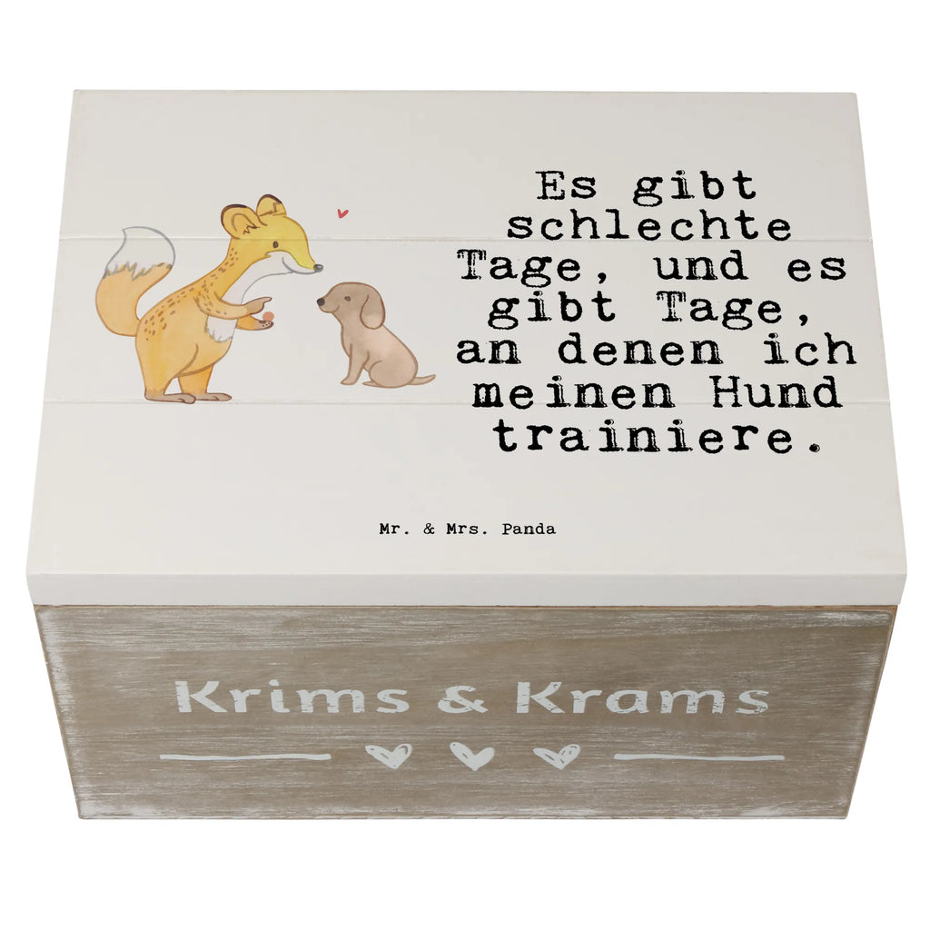 Holzkiste Fuchs Hundetraining Erinnerungskiste, Aufbewahrungsbox, Erinnerungsbox, Truhe, Geschenkbox, Schatulle, Geschenkdose, Kiste, Schatzkiste, XXL, Holzkiste, Dekokiste, Geschenk, Sport, Sportart, Hobby, Schenken, Danke, Dankeschön, Auszeichnung, Gewinn, Sportler, Hundeschule, Hundeprüfung, Hundeerziehung, Hundetraining, Welpenschule