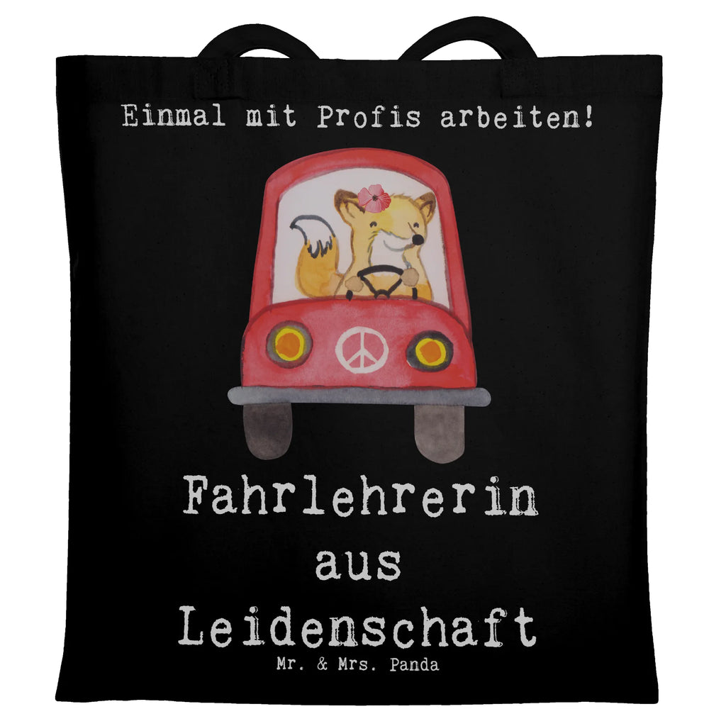 Tote bag Female driving instructor Passion bag, shopping bag, shopper, Carrier bag, shoulder bag, pouch, cloth bag, jute bag, cotton bag, gift, gift idea, best, farewell gift, passing exam, anniversary, retirement, promotion, job start, sayings, funny, profession