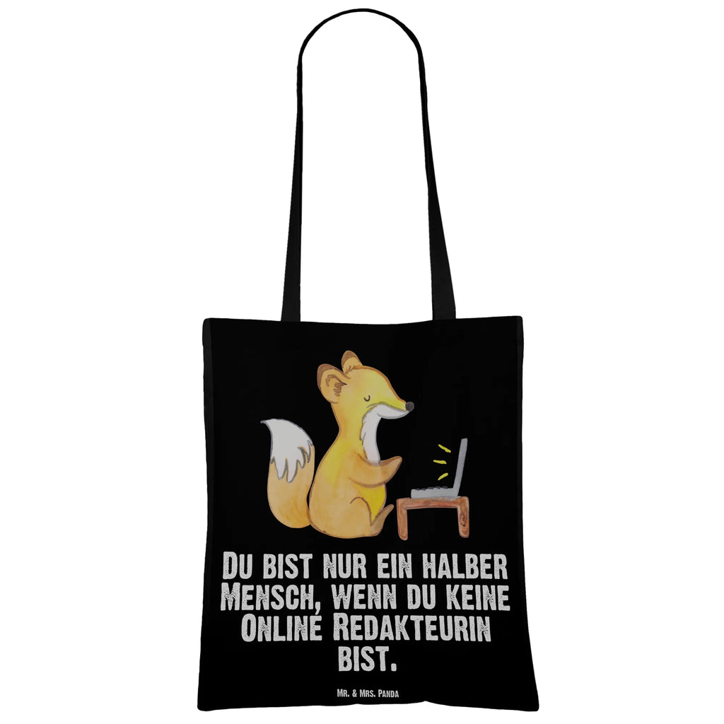 Torba Redaktorka internetowa serce Stoffbeutel, Tragetasche, Umhängetasche, Shopper, Beutel, Tasche, Badetasche, Stofftasche, Laptoptasche, Jutetasche, Strandtasche, Schultertasche, Jutebeutel, Beuteltasche, Einkaufstasche, Einkaufstüte, Beruf, Ausbildung, Jubiläum, Abschied, Rente, Kollege, Kollegin, Geschenk, Schenken, Arbeitskollege, Mitarbeiter, Firma, Danke, Dankeschön