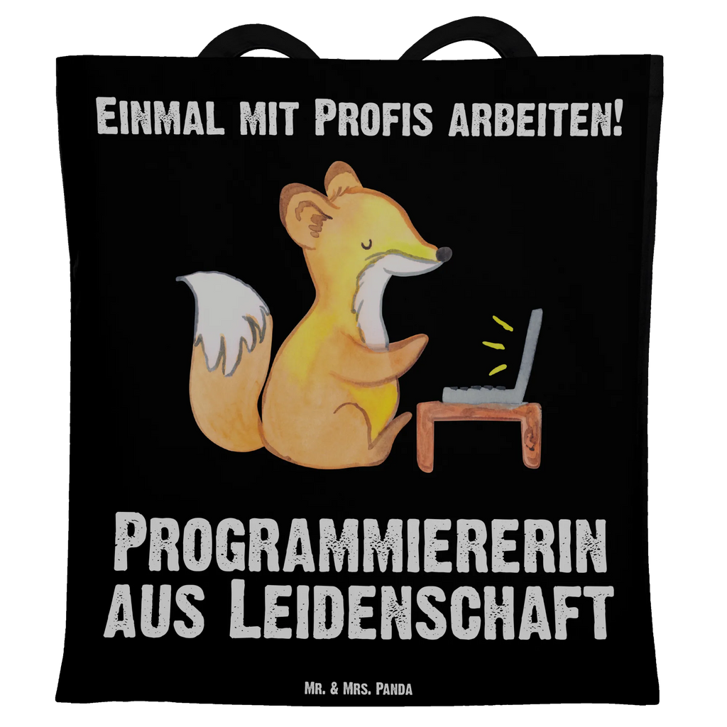 Tote bag female programmer Passion shopping bag, shoulder bag, cloth bag, cotton bag, bag, pouch, jute bag, shopper, Carrier bag, gift, gift idea, best, farewell gift, passing exam, anniversary, retirement, promotion, job start, sayings, funny, profession