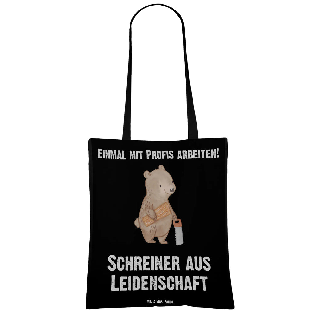 Tragetasche Schreiner aus Leidenschaft Beutel, Strandtasche, Tasche, Beuteltasche, Jutebeutel, Schultertasche, Umhängetasche, Jutetasche, Badetasche, Stoffbeutel, Tragetasche, Laptoptasche, Einkaufstüte, Shopper, Stofftasche, Einkaufstasche, Beruf, Ausbildung, Jubiläum, Abschied, Rente, Kollege, Kollegin, Geschenk, Schenken, Arbeitskollege, Mitarbeiter, Firma, Danke, Dankeschön