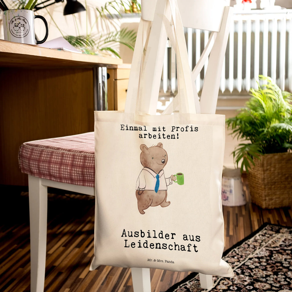 Tote bag instructor Passion Beutel, Einkaufstüte, Tragetasche, Jutetasche, Laptoptasche, Schultertasche, Badetasche, Jutebeutel, Tasche, Strandtasche, Stofftasche, Stoffbeutel, Umhängetasche, Beuteltasche, Shopper, Einkaufstasche, Beruf, Ausbildung, Jubiläum, Abschied, Rente, Kollege, Kollegin, Geschenk, Schenken, Arbeitskollege, Mitarbeiter, Firma, Danke, Dankeschön, Ausbilderprüfung, Tutor, Ausbilder