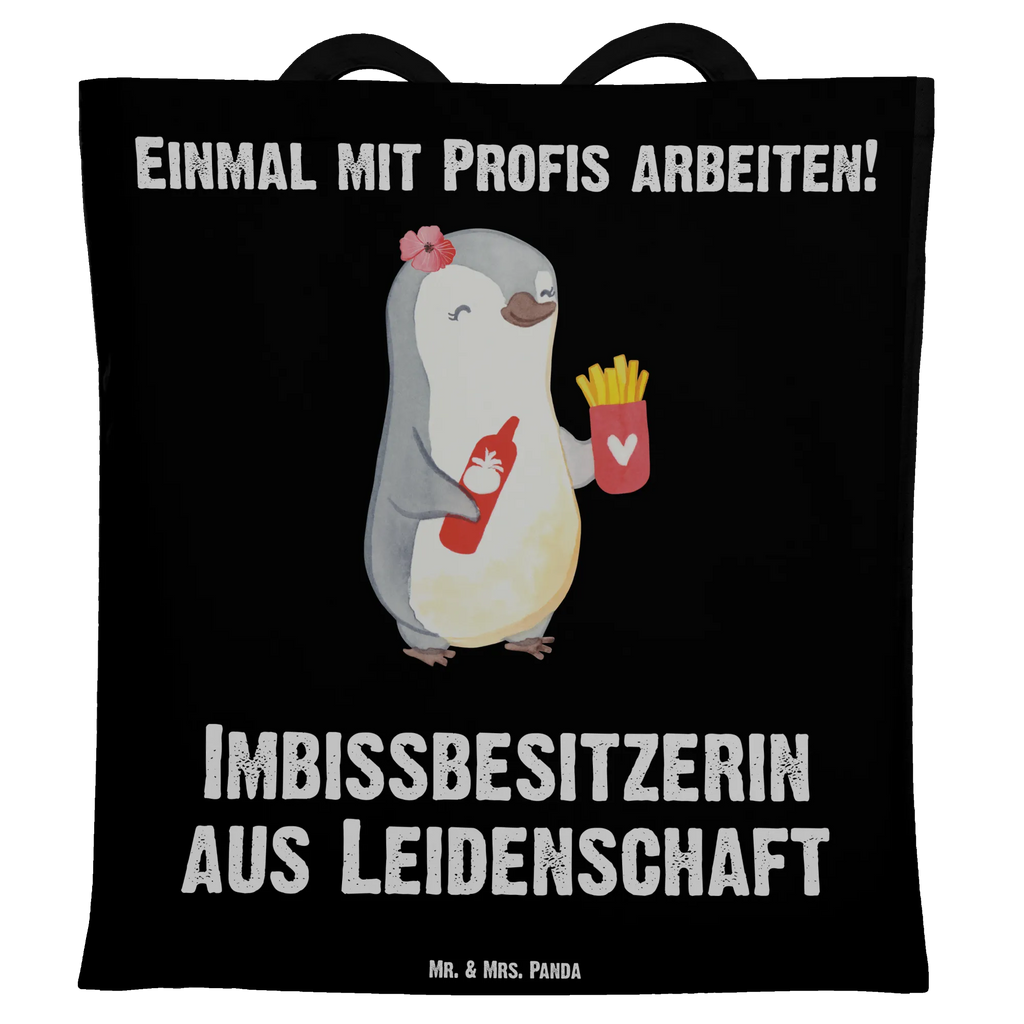 Torba właścicielka budki z jedzeniem pasja Beuteltasche, Jutebeutel, Badetasche, Tragetasche, Stofftasche, Stoffbeutel, Strandtasche, Laptoptasche, Shopper, Beutel, Einkaufstüte, Schultertasche, Einkaufstasche, Tasche, Jutetasche, Umhängetasche, Beruf, Ausbildung, Jubiläum, Abschied, Rente, Kollege, Kollegin, Geschenk, Schenken, Arbeitskollege, Mitarbeiter, Firma, Danke, Dankeschön, Pommesliebe, Imbissbesitzerin, Pommesverkäuferin, Imibissverkäuferin