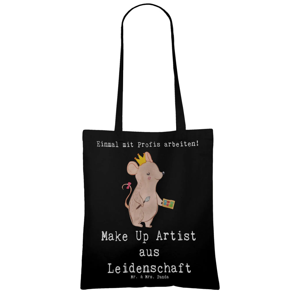 Tote bag Make Up Artist Passion Jutetasche, Beutel, Shopper, Einkaufstasche, Strandtasche, Tasche, Tragetasche, Jutebeutel, Einkaufstüte, Beuteltasche, Schultertasche, Stofftasche, Laptoptasche, Stoffbeutel, Umhängetasche, Badetasche, Beruf, Ausbildung, Jubiläum, Abschied, Rente, Kollege, Kollegin, Geschenk, Schenken, Arbeitskollege, Mitarbeiter, Firma, Danke, Dankeschön, Kosmetikstudio, Make Up Artist, Kosmetiker, Visagist, Beauty Salon, Maskenbildner, Eröffnung