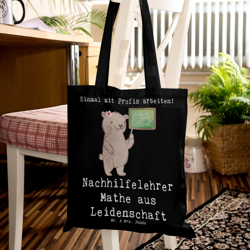 Tote bag Math tutor Passion Tasche, Beutel, Strandtasche, Stoffbeutel, Tragetasche, Umhängetasche, Jutetasche, Einkaufstüte, Stofftasche, Einkaufstasche, Schultertasche, Badetasche, Beuteltasche, Laptoptasche, Shopper, Jutebeutel, Beruf, Ausbildung, Jubiläum, Abschied, Rente, Kollege, Kollegin, Geschenk, Schenken, Arbeitskollege, Mitarbeiter, Firma, Danke, Dankeschön, Nachhilfeunterrricht, Mathe Nachhilfe, Mathematik Nachhilfelehrer