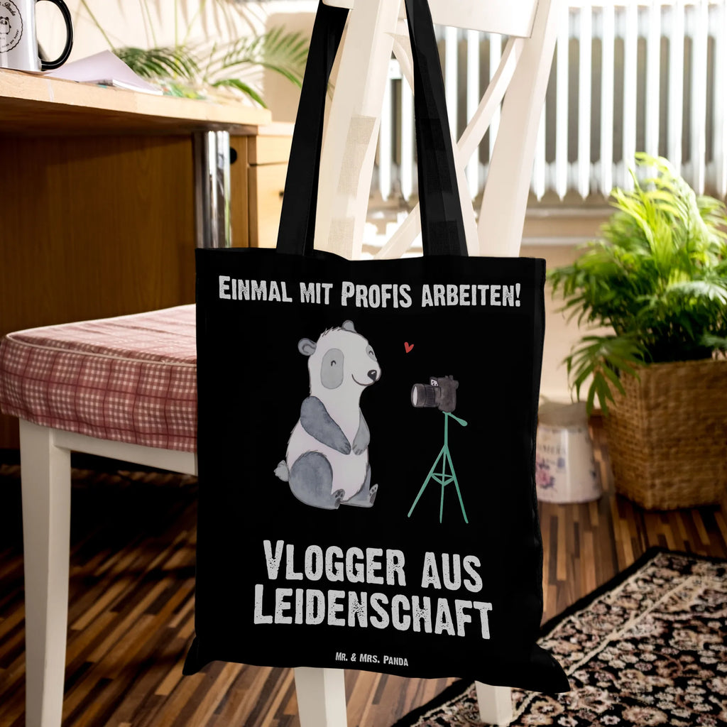 Tote bag Vlogger Passion bag, jute bag, shopper, shoulder bag, Carrier bag, pouch, shopping bag, cloth bag, cotton bag, gift, gift idea, best, farewell gift, passing exam, anniversary, retirement, promotion, job start, sayings, funny, profession