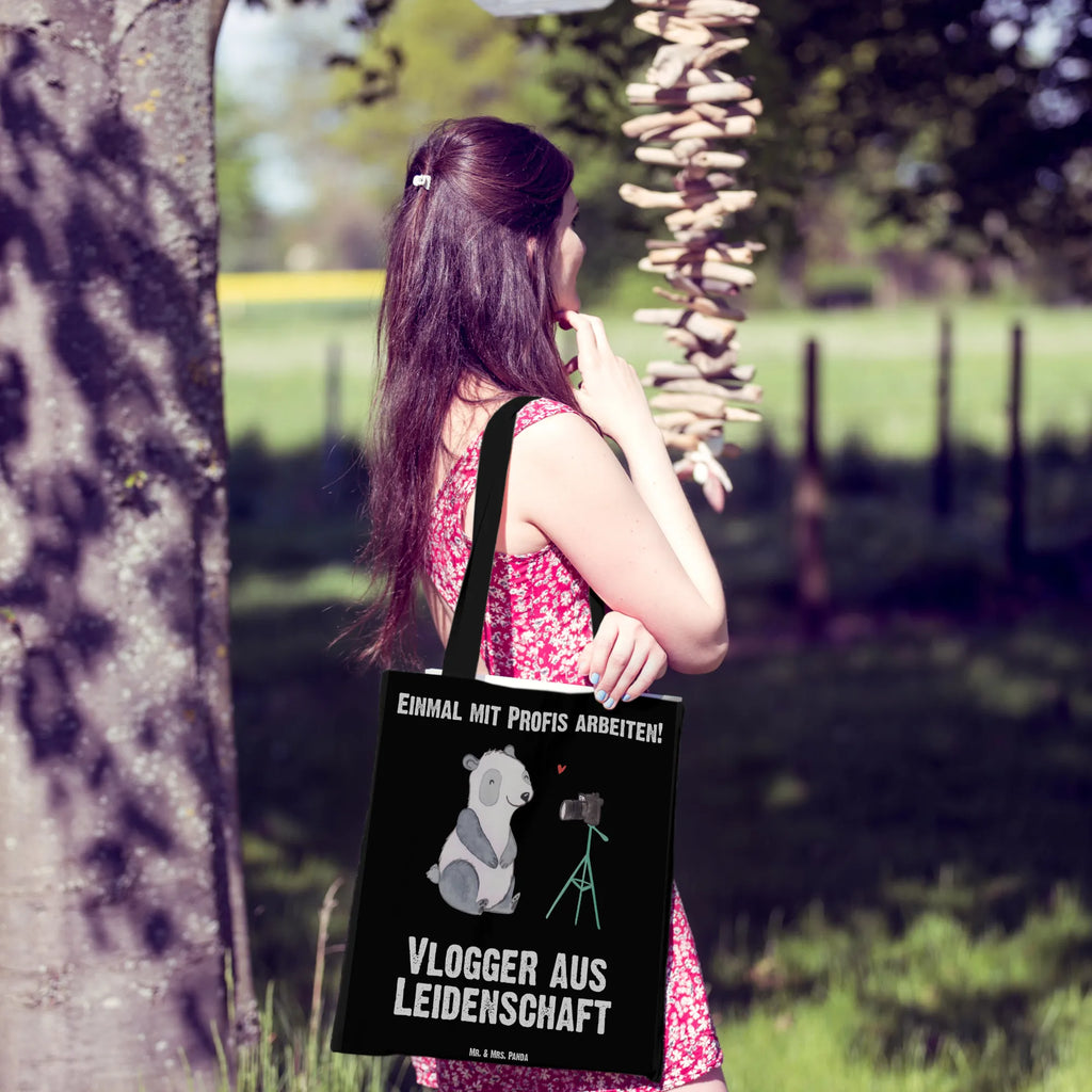 Tote bag Vlogger Passion bag, jute bag, shopper, shoulder bag, Carrier bag, pouch, shopping bag, cloth bag, cotton bag, gift, gift idea, best, farewell gift, passing exam, anniversary, retirement, promotion, job start, sayings, funny, profession