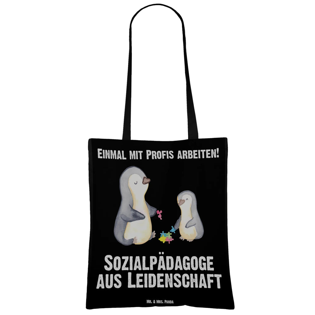 Tragetasche Sozialpädagoge aus Leidenschaft Laptoptasche, Tragetasche, Schultertasche, Einkaufstasche, Beutel, Stofftasche, Beuteltasche, Badetasche, Jutebeutel, Stoffbeutel, Einkaufstüte, Shopper, Tasche, Umhängetasche, Strandtasche, Jutetasche, Beruf, Ausbildung, Jubiläum, Abschied, Rente, Kollege, Kollegin, Geschenk, Schenken, Arbeitskollege, Mitarbeiter, Firma, Danke, Dankeschön
