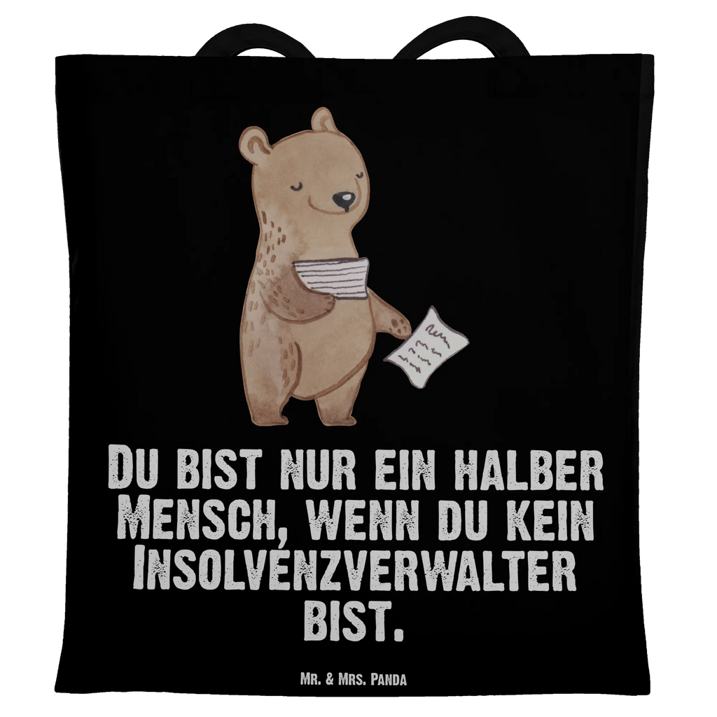 Tote bag insolvency administrator heart shoulder bag, cloth bag, cotton bag, pouch, shopping bag, Carrier bag, bag, jute bag, shopper, gift, gift idea, best, farewell gift, passing exam, anniversary, retirement, promotion, job start, sayings, funny, profession