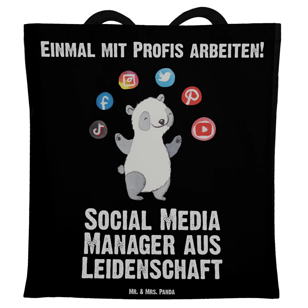 Tote bag Social Media Manager Passion bag, cloth bag, pouch, jute bag, cotton bag, shopping bag, shoulder bag, shopper, Carrier bag, gift, gift idea, best, farewell gift, passing exam, anniversary, retirement, promotion, job start, sayings, funny, profession