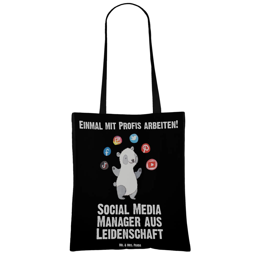 Tote bag Social Media Manager Passion bag, cloth bag, pouch, jute bag, cotton bag, shopping bag, shoulder bag, shopper, Carrier bag, gift, gift idea, best, farewell gift, passing exam, anniversary, retirement, promotion, job start, sayings, funny, profession