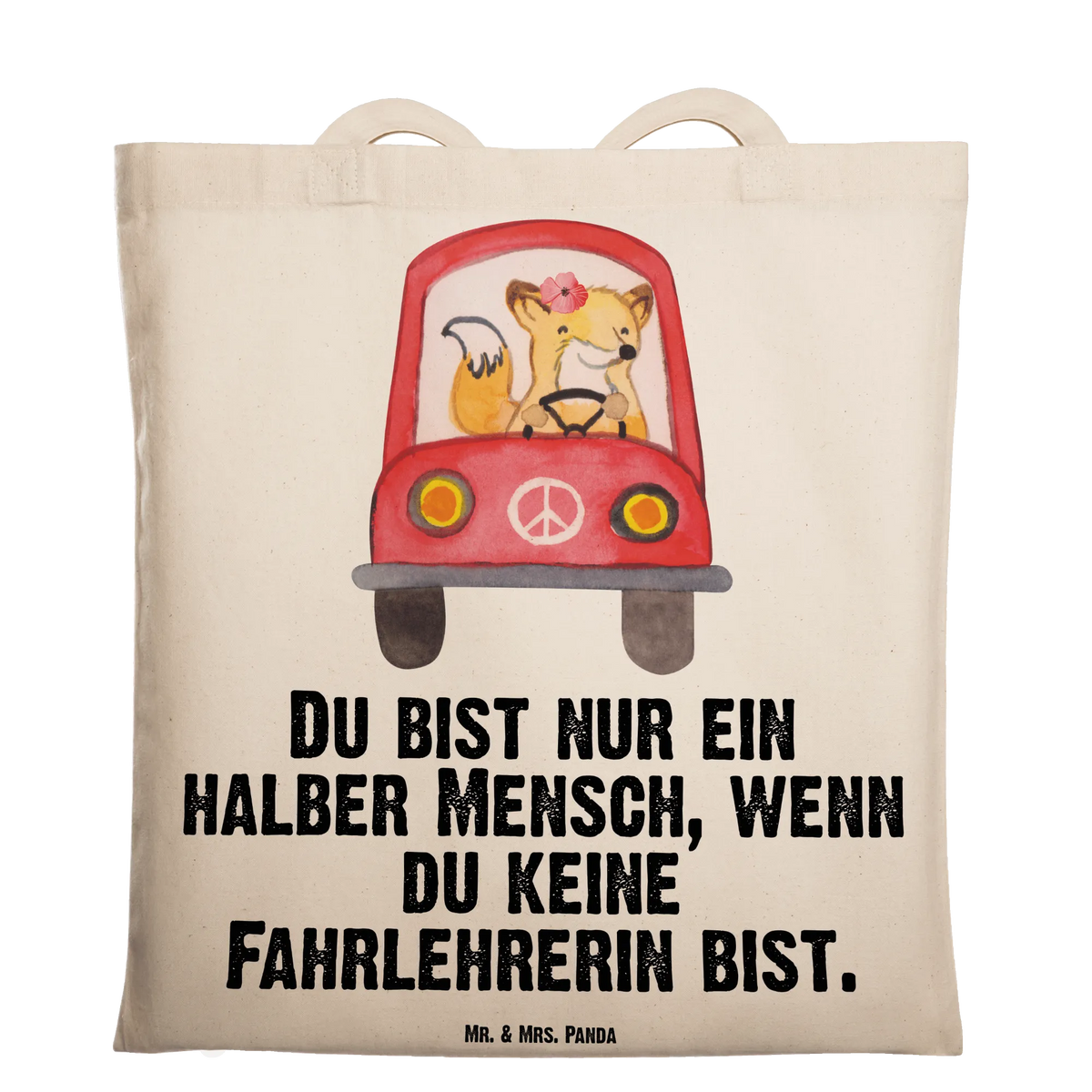 Tote bag female driving instructor Heart gift, sayings, gift idea, best, farewell gift, passing exam, anniversary, retirement, promotion, job start, profession