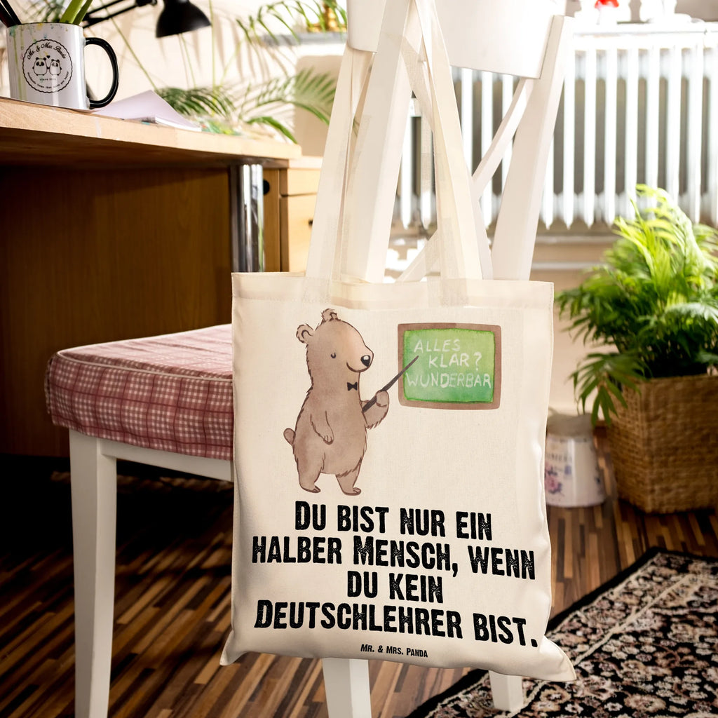 Torba nauczyciel niemieckiego serce Zawód, Wykształcenie, Jubileusz, Pożegnanie, Emerytura, Kolega, Koleżanka, Prezent, Dawać, Pracownik, Współpracownik, Firma, Dziękuję, Dziękuję bardzo