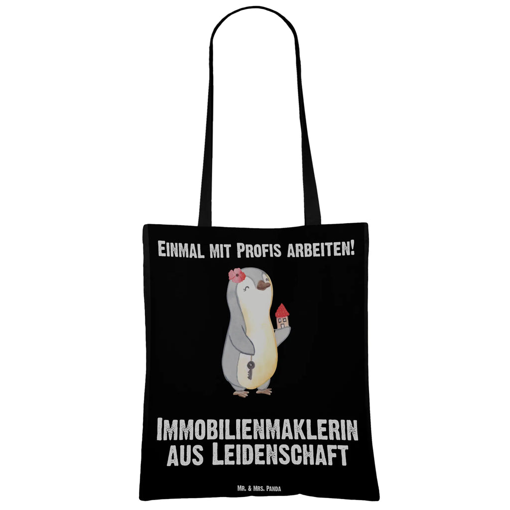 Tote bag real estate agent Passion Beuteltasche, Umhängetasche, Tasche, Stofftasche, Schultertasche, Einkaufstasche, Stoffbeutel, Jutebeutel, Badetasche, Shopper, Beutel, Laptoptasche, Jutetasche, Strandtasche, Tragetasche, Einkaufstüte, Beruf, Ausbildung, Jubiläum, Abschied, Rente, Kollege, Kollegin, Geschenk, Schenken, Arbeitskollege, Mitarbeiter, Firma, Danke, Dankeschön, Immobilienmaklerin, Immobilienkauffrau, Immobilienhändlerin, Immobilienbüro
