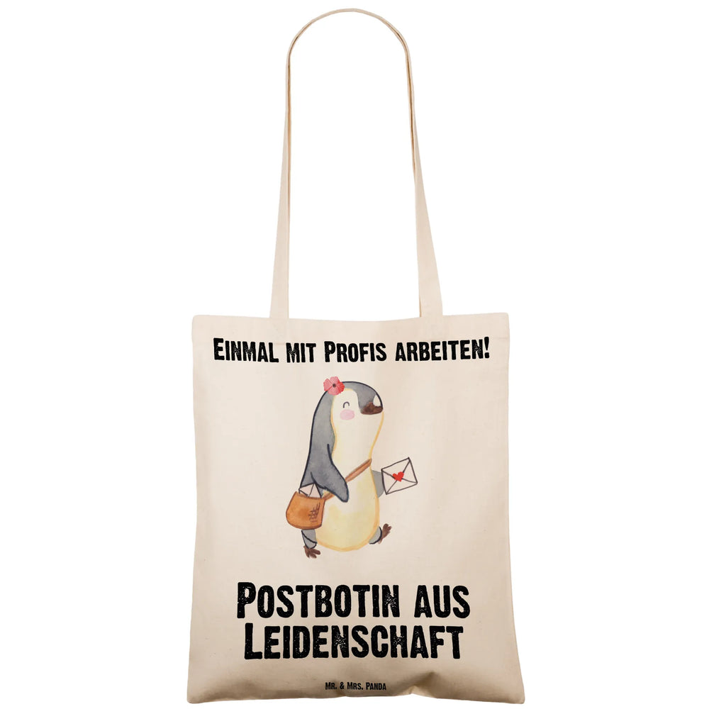 Tote bag Postwoman Passion Stofftasche, Beuteltasche, Badetasche, Shopper, Tragetasche, Jutebeutel, Schultertasche, Stoffbeutel, Jutetasche, Tasche, Einkaufstüte, Laptoptasche, Umhängetasche, Beutel, Strandtasche, Einkaufstasche, Beruf, Ausbildung, Jubiläum, Abschied, Rente, Kollege, Kollegin, Geschenk, Schenken, Arbeitskollege, Mitarbeiter, Firma, Danke, Dankeschön, Briefträgerin, Postlerin, Briefzustellerin, Postbotin