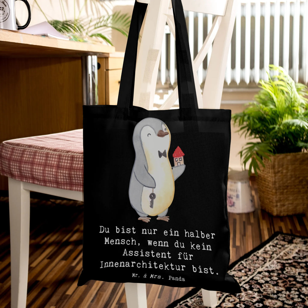 Tote bag Interior Design Assistant Heart shopping bag, Carrier bag, cloth bag, jute bag, bag, pouch, shopper, shoulder bag, cotton bag, gift, gift idea, best, farewell gift, passing exam, anniversary, retirement, promotion, job start, sayings, funny, profession