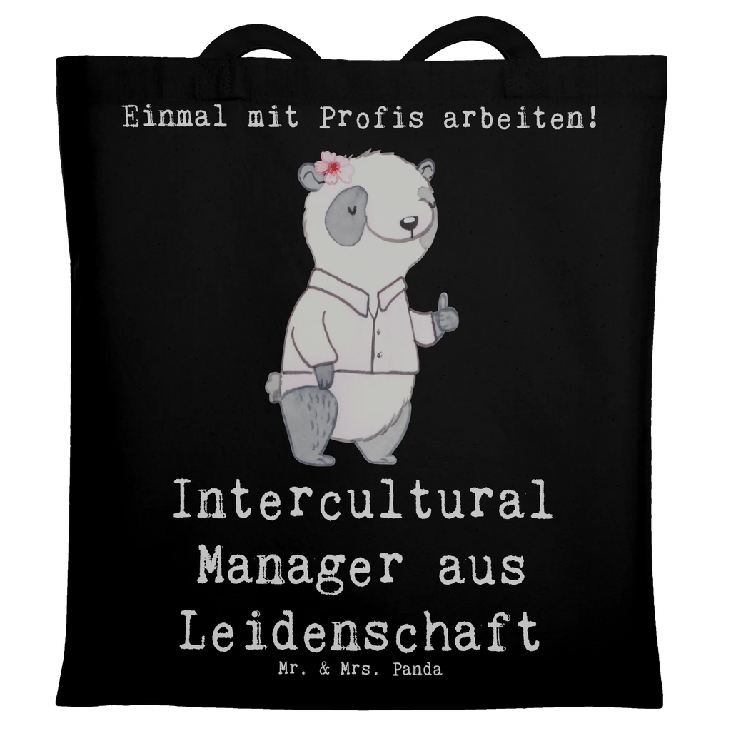 Tote bag Intercultural Manager Passion shoulder bag, Carrier bag, cloth bag, bag, shopping bag, jute bag, cotton bag, shopper, pouch, gift, gift idea, best, farewell gift, passing exam, anniversary, retirement, promotion, job start, sayings, funny, profession