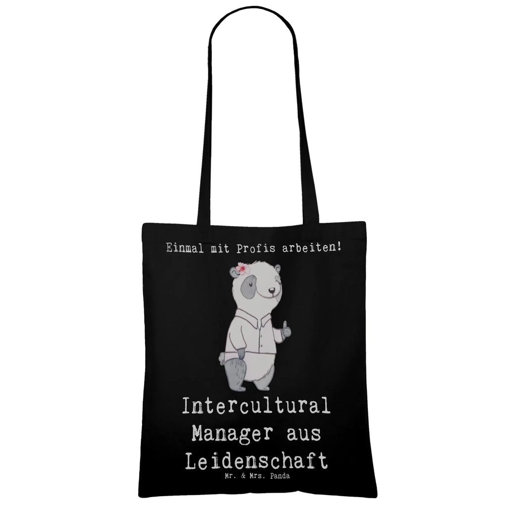 Tote bag Intercultural Manager Passion shoulder bag, Carrier bag, cloth bag, bag, shopping bag, jute bag, cotton bag, shopper, pouch, gift, gift idea, best, farewell gift, passing exam, anniversary, retirement, promotion, job start, sayings, funny, profession