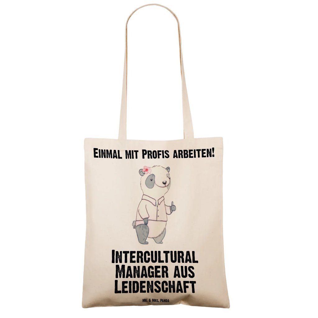 Tote bag Intercultural Manager Passion shoulder bag, Carrier bag, cloth bag, bag, shopping bag, jute bag, cotton bag, shopper, pouch, gift, gift idea, best, farewell gift, passing exam, anniversary, retirement, promotion, job start, sayings, funny, profession