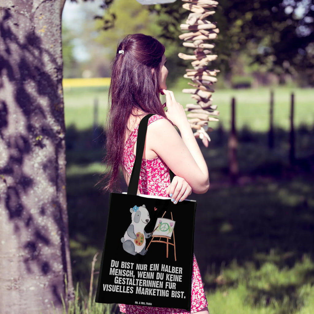 Torba Projektantki marketingu wizualnego Serce Jutebeutel, Strandtasche, Beuteltasche, Stoffbeutel, Jutetasche, Shopper, Badetasche, Stofftasche, Schultertasche, Tasche, Umhängetasche, Beutel, Laptoptasche, Einkaufstüte, Tragetasche, Einkaufstasche, Beruf, Ausbildung, Jubiläum, Abschied, Rente, Kollege, Kollegin, Geschenk, Schenken, Arbeitskollege, Mitarbeiter, Firma, Danke, Dankeschön