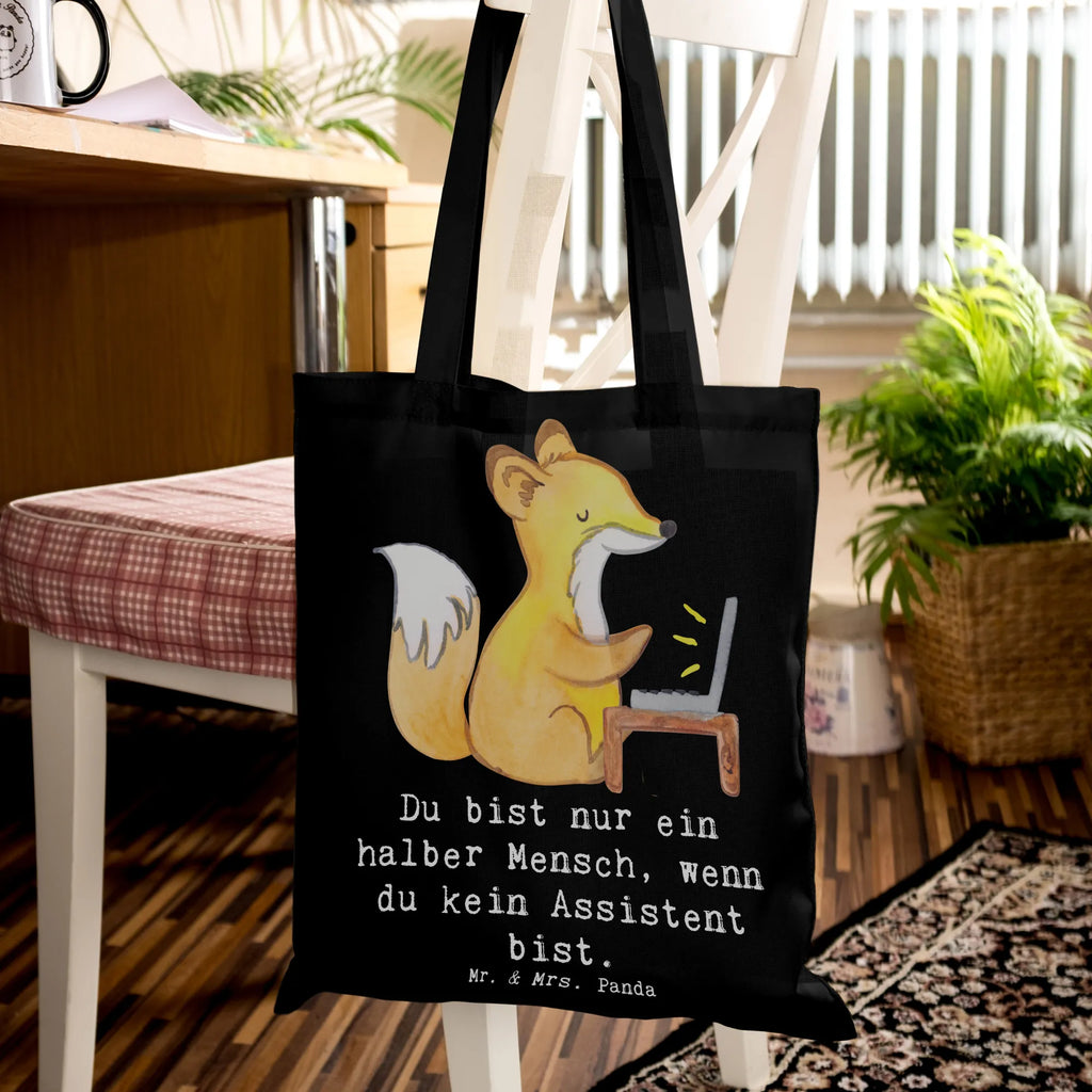 Tote bag Assistant heart Shopper, Schultertasche, Umhängetasche, Badetasche, Tragetasche, Beuteltasche, Stoffbeutel, Jutebeutel, Laptoptasche, Stofftasche, Beutel, Strandtasche, Einkaufstasche, Tasche, Einkaufstüte, Jutetasche, Beruf, Ausbildung, Jubiläum, Abschied, Rente, Kollege, Kollegin, Geschenk, Schenken, Arbeitskollege, Mitarbeiter, Firma, Danke, Dankeschön