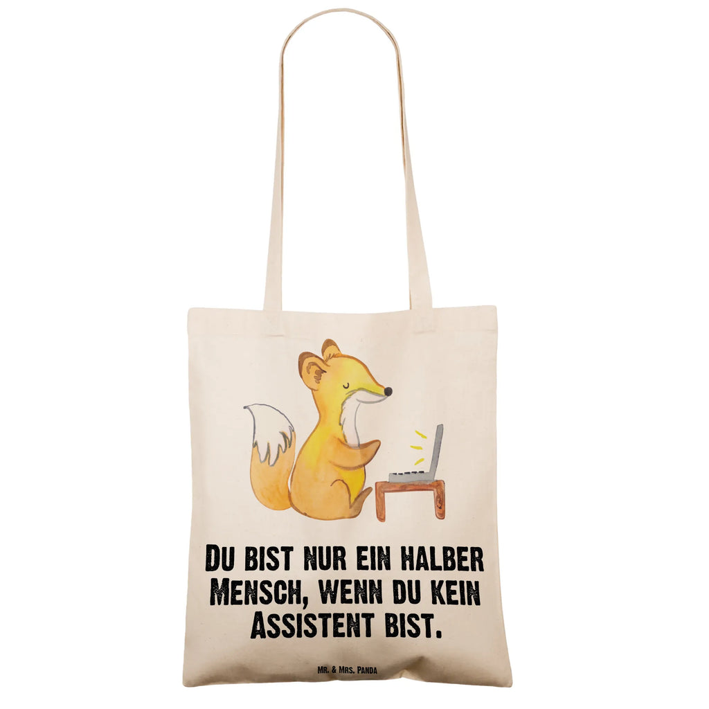 Tote bag Assistant heart Shopper, Schultertasche, Umhängetasche, Badetasche, Tragetasche, Beuteltasche, Stoffbeutel, Jutebeutel, Laptoptasche, Stofftasche, Beutel, Strandtasche, Einkaufstasche, Tasche, Einkaufstüte, Jutetasche, Beruf, Ausbildung, Jubiläum, Abschied, Rente, Kollege, Kollegin, Geschenk, Schenken, Arbeitskollege, Mitarbeiter, Firma, Danke, Dankeschön