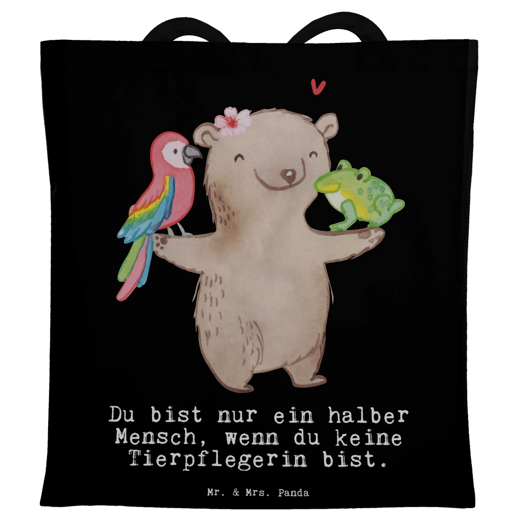 Tote bag Animal Keeper Heart shopping bag, jute bag, shoulder bag, cloth bag, bag, shopper, pouch, Carrier bag, cotton bag, gift, gift idea, best, farewell gift, passing exam, anniversary, retirement, promotion, job start, sayings, funny, profession