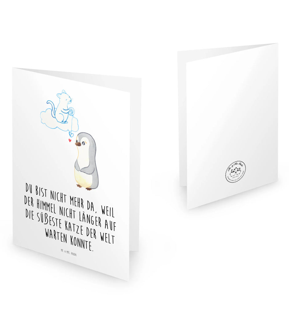 Folding condolence card Grief Cat Trauerkarte, Beileidskarte, Kondolenzkarte, Umschlag, Briefumschlag, Klappkarte, Trauerkarte Klappkarte, Tod, Gestorben, Trauer, Beerdigung, Beileid, Anteilnahme, Trauersprüche, Beileidsprüche, Verlust, Katze, Katze gestorben, Haustier, Kater, Tier